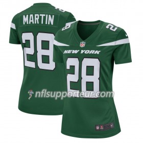 Maillot Femme New York Jets Curtis Martin 28 Nike Vert 